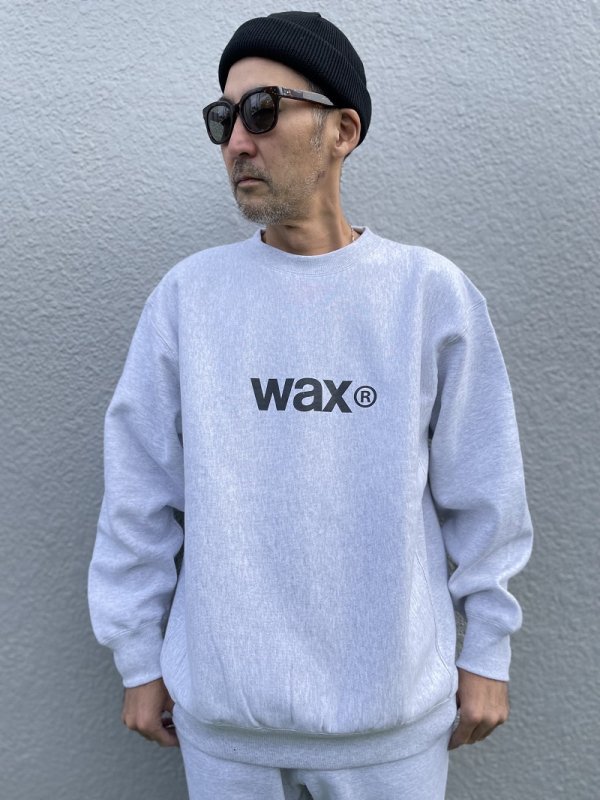 <img class='new_mark_img1' src='https://img.shop-pro.jp/img/new/icons14.gif' style='border:none;display:inline;margin:0px;padding:0px;width:auto;' />WAX(ワックス)Wax Crew Sweat/Ash