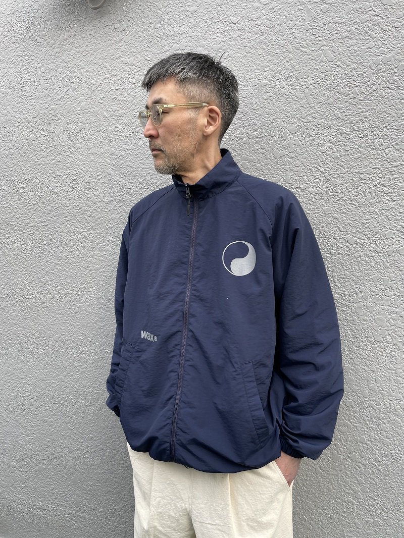 WAX(ワックス)Track Jacket/Navy - JAKSGARAGE ONLINE SHOP