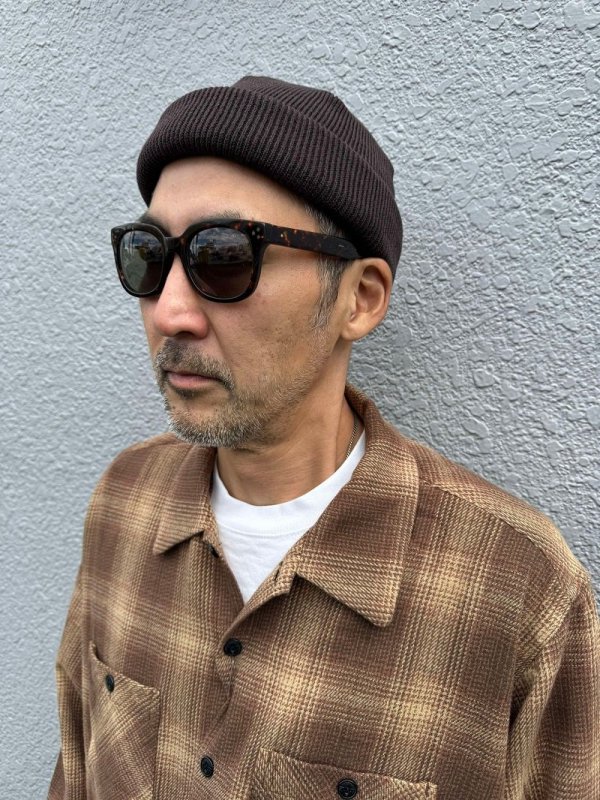 <img class='new_mark_img1' src='https://img.shop-pro.jp/img/new/icons14.gif' style='border:none;display:inline;margin:0px;padding:0px;width:auto;' />RACAL(饫)Roll Knit Cap/Brown