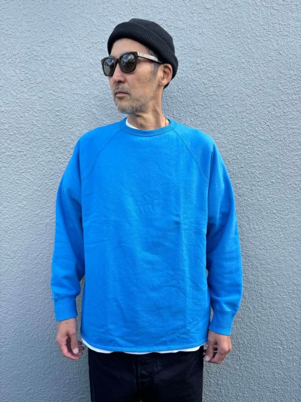 <img class='new_mark_img1' src='https://img.shop-pro.jp/img/new/icons14.gif' style='border:none;display:inline;margin:0px;padding:0px;width:auto;' />WAX(å)Cut Off Sweat Shirts/Blue