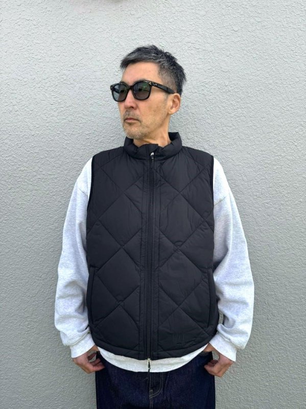 <img class='new_mark_img1' src='https://img.shop-pro.jp/img/new/icons14.gif' style='border:none;display:inline;margin:0px;padding:0px;width:auto;' />WAX(å)Puff Vest/Black