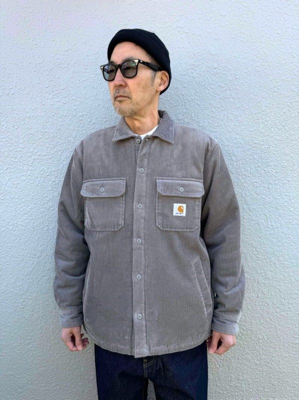 <img class='new_mark_img1' src='https://img.shop-pro.jp/img/new/icons14.gif' style='border:none;display:inline;margin:0px;padding:0px;width:auto;' />CARHARTT WIP(ϡȥ֥륢ԡ)Whitsome Shirt Jacket/Misty Grey