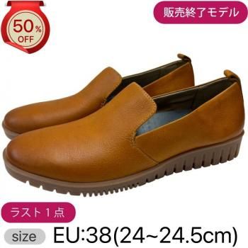 50%OFF!!ڥ󥹥꡼LINLEYTan Burnished Calf []38(24~24.5)