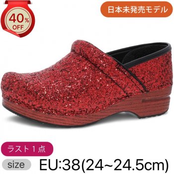 <img class='new_mark_img1' src='https://img.shop-pro.jp/img/new/icons15.gif' style='border:none;display:inline;margin:0px;padding:0px;width:auto;' />40%OFF!!ڥ󥹥ץեåʥProfessional Glitter Red  [å]38(24~24.5)