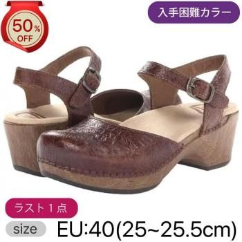 <img class='new_mark_img1' src='https://img.shop-pro.jp/img/new/icons24.gif' style='border:none;display:inline;margin:0px;padding:0px;width:auto;' />50%OFF!!ڥ󥹥 SAMBrown Floral Tooled [֥饦ե]40(25~25.5)