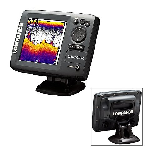 ローランス 魚群探知機 Elite-5x Lowrance FishFinder - 海外直輸入