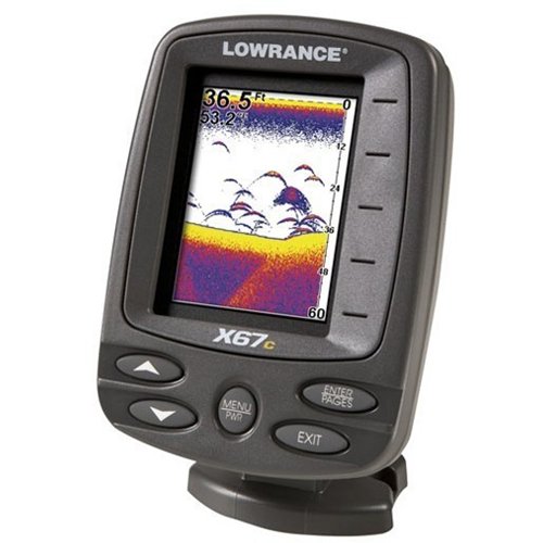 ローランス 魚群探知機 X67C Lowrance Fishfinder - 海外直輸入 釣り具