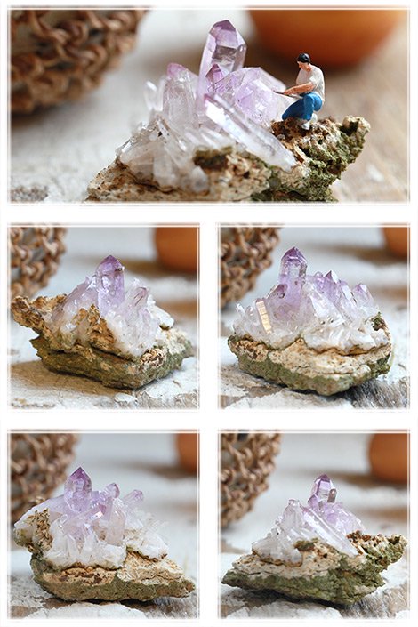 希少！【メキシコ産】アメジスト（紫水晶）・クラスター原石
