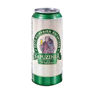 本格ドイツビール カプツィーナ ヴァイツェン 500ml缶 24本セット(1ケース)