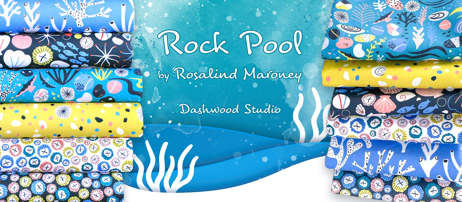 Dashwood Studio Rock Pool Collection by Rosalind Maroney