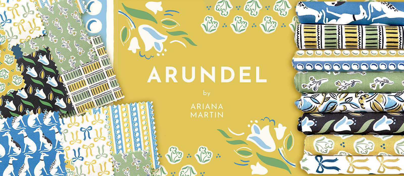 Cloud9 Fabrics Arundel Collection by Ariana Martin