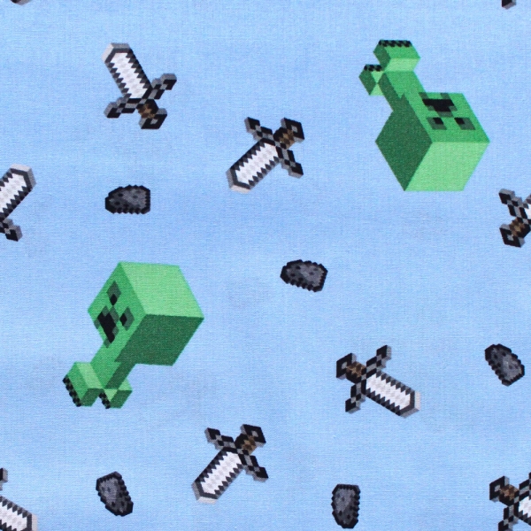 Springs Creative Minecraft Mini Mob Creeper マインクラフト マイクラ 輸入生地通販 Usaコットン通販