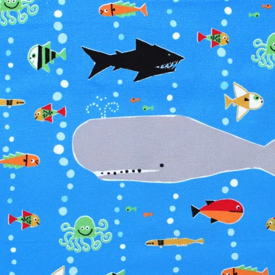 Cloud9 Fabrics / Ed Emberley Favorites 206356 Sea Life