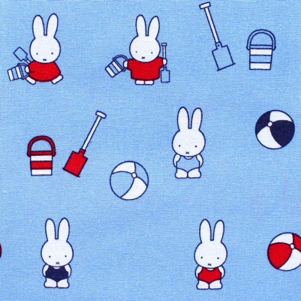 The Craft Cotton Company Miffy Holiday Miffy Beach ミッフィー かわいい 輸入生地通販ショップ