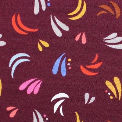 Dashwood Studio Meadow Safari 1371 Burgundy