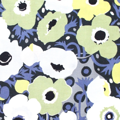 Michael Miller Fabrics Atelier DC8684-OLIV Windflowers Olive