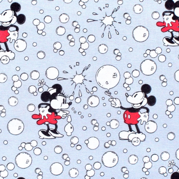 Springs Creative Disney Collection Mickey Minnie Vintage Bubbles ディズニー ミッキー輸入生地usaコットン通販
