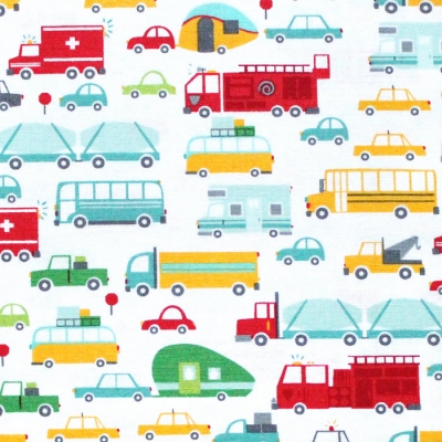 Moda Fabrics On The Go 20721-11 Beep Beep Cloud