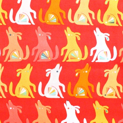 <img class='new_mark_img1' src='https://img.shop-pro.jp/img/new/icons20.gif' style='border:none;display:inline;margin:0px;padding:0px;width:auto;' />Art Gallery Fabrics Oh, Woof! Happy Howl