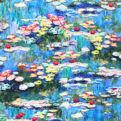 Robert Kaufman Fabrics Claude Monet Digital Printed SRK-17078-246 Water