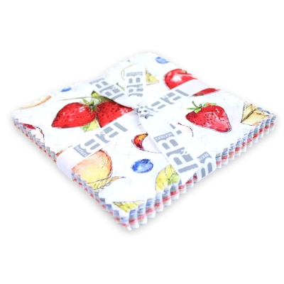 <img class='new_mark_img1' src='https://img.shop-pro.jp/img/new/icons20.gif' style='border:none;display:inline;margin:0px;padding:0px;width:auto;' />P&B Textiles / Fruit Stand / 5in Squares 42pcs / チャームパック