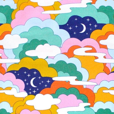 Cloud9 Fabrics Stardust 227171 Cosmic Cloudscape