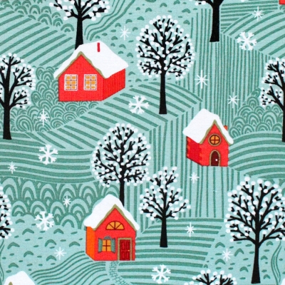 Cloud9 Fabrics Winter Wonderland 227194 Cozy Christmas