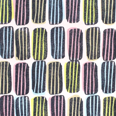 Paintbrush Studio Fabrics New Abstracts 120-22666 Striped Oval