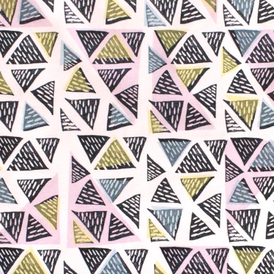Paintbrush Studio Fabrics New Abstracts 120-22670 Triangle Stamp