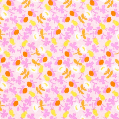 Windham Fabrics / Lucky Rabbit / 37027A-7 Calico Pink