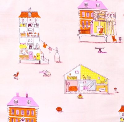 Windham Fabrics / Lucky Rabbit / 53241-3 Dollhouse Blush