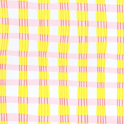 Windham Fabrics / Lucky Rabbit / 53245-7 Painted Plaid Pink