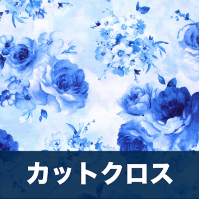 åȥ Timeless Treasures Bluebird C8448-SKY Medium Flowers Sky Blue