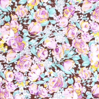 Windham Fabrics / Meadow 51804A-1 Mini Blooms Brune