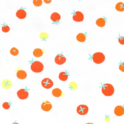 Windham Fabrics / Country Mouse 53474-7 Cherry Tomatoes Tangerine