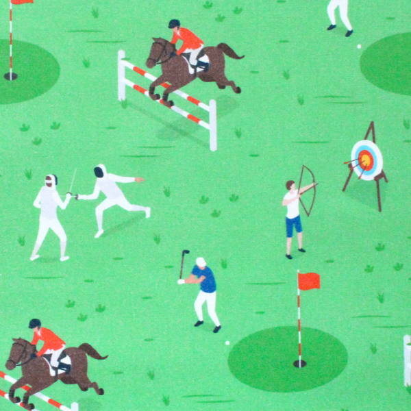 Paintbrush Studio Fabrics / Global Games 12025144 Grassy