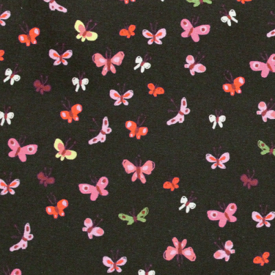 Windham Fabrics / Studio Edit by Heather Ross 40933D-8 Butterflies Mud