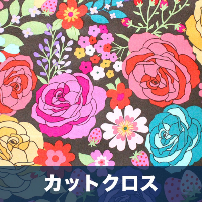 åȥ Poppie Cotton / Calico Cowgirls CW24802 Texas Rose Brown