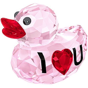★新品★スワロフスキー　Happy duck sweet heart