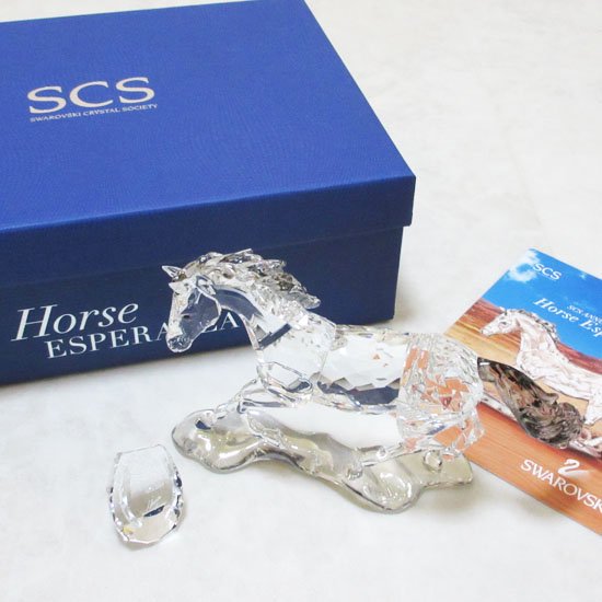 スワロフスキー 「SCS 2014年度限定作品　ホース Esperanza」（SCS ESPERANZA HORSE 2014 Annual  Edition）5004728 - スワロフスキー専門店 クリスタライズグレイス