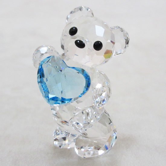 スワロフスキー 「クリスベア 誕生石 3月」（Kris Bear Birthstone, March）5126883 - スワロフスキー専門店  クリスタライズグレイス