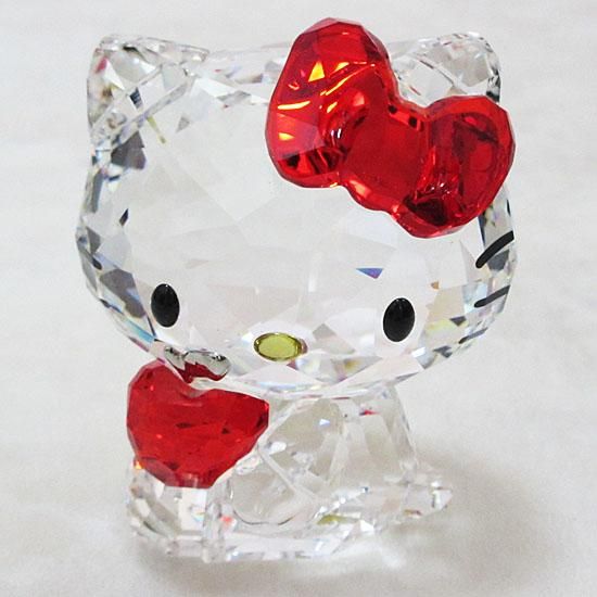 SWAROVSKI  キティ アップル りんご  HELLO KITTYレッド