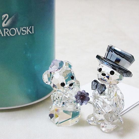 SWAROVSKI スワロフスキー クリスベア あなたと私 ウェディング