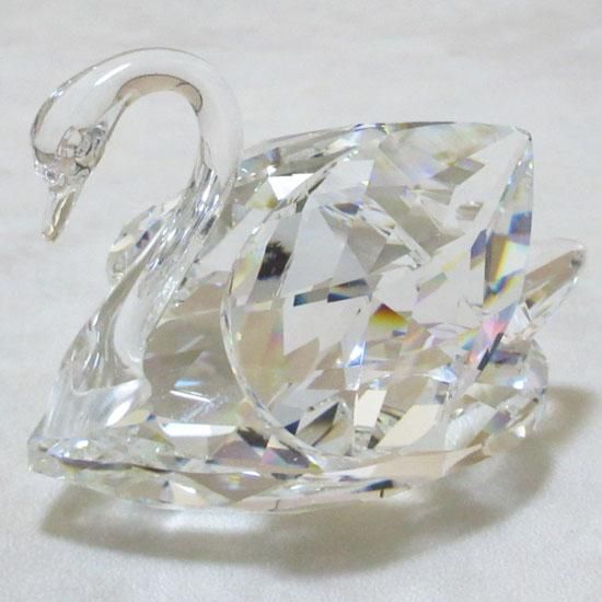 スワロフスキー Swarovski クリスタル 白鳥『スワンL』 010005 