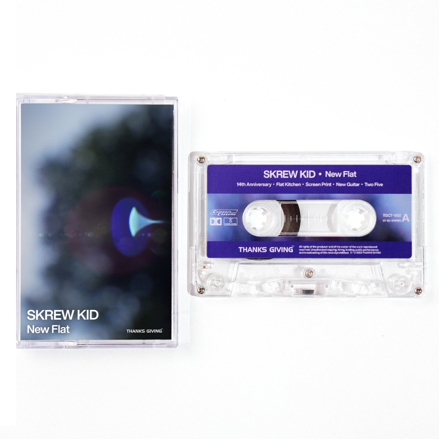 SKREW KID 「New Flat」（カセットテープ） - more records