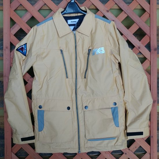 ANALOG アナログ 【FEUD SNOWBOARD JACKET】 Gold Rush Msize 新品日本