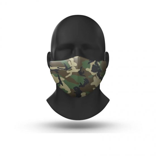 gogglesoc ゴーグルソック 【REUSABLE FACEMASK】 GREEN CAMO 新品正規