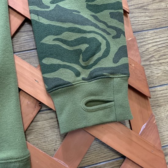 ANALOG アナログ 【CRUX HOODIE】 RIFLE NOODLE CAMO Ssize プル 