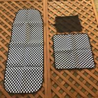 W.S.P.  ֥륨ԡ 3WAY CAR SEAT COVER ֥åå  ȥС  