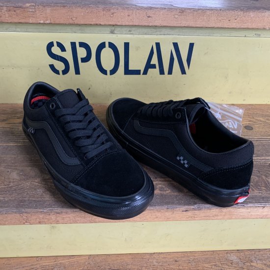 VANS バンズ 【SKATE OLD SKOOL】 BLACK/BLACK 黒 新品正規品